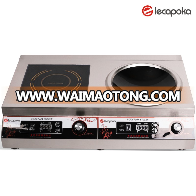 Kitchen Equipment 5KW electric induction cooker Induction Cooktop.